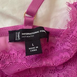 INC, International Intimates, Mauve Lingerie Body Suit. NWOT